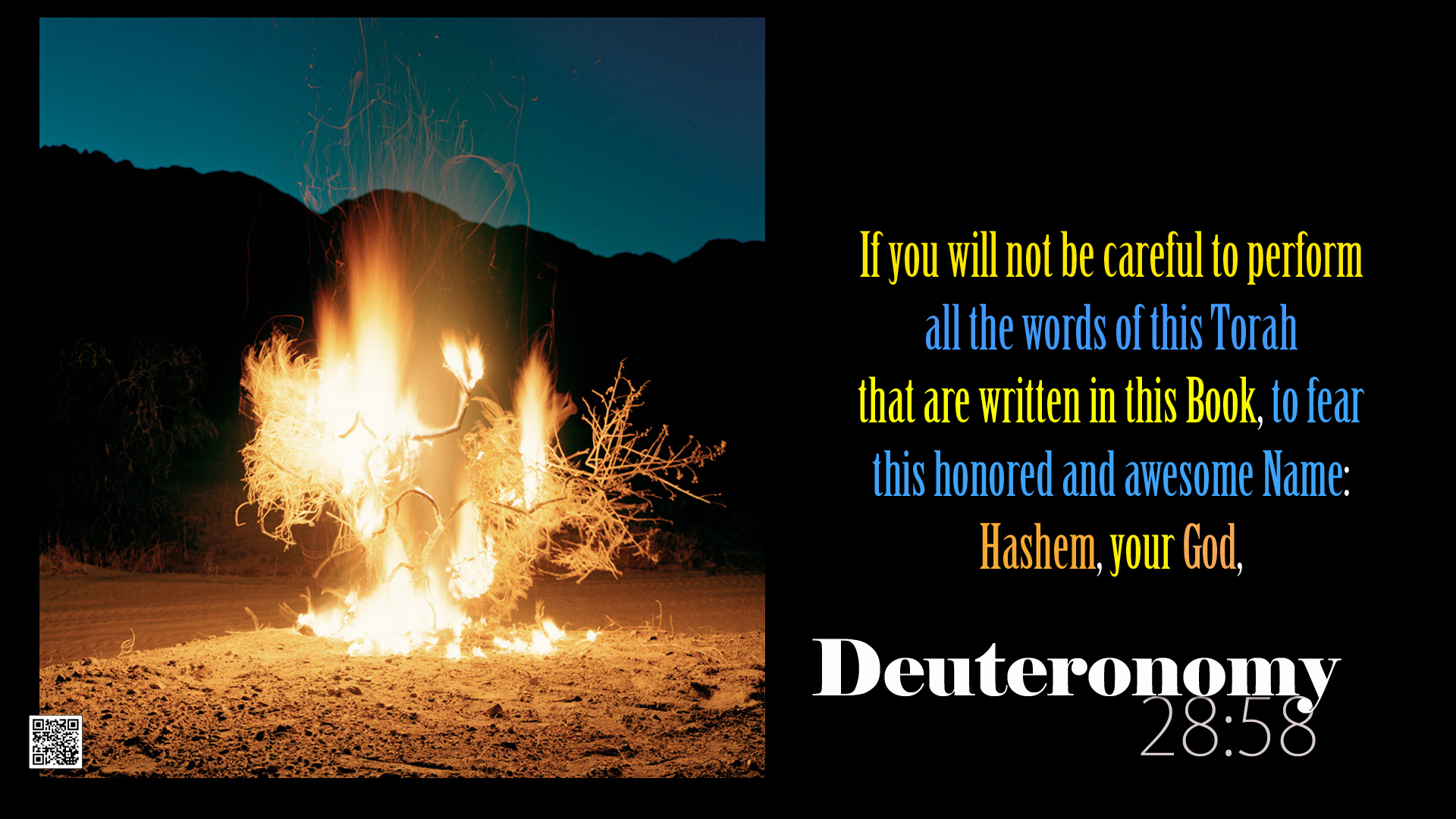 Deuteronomy 28.58 This Is TRUTH