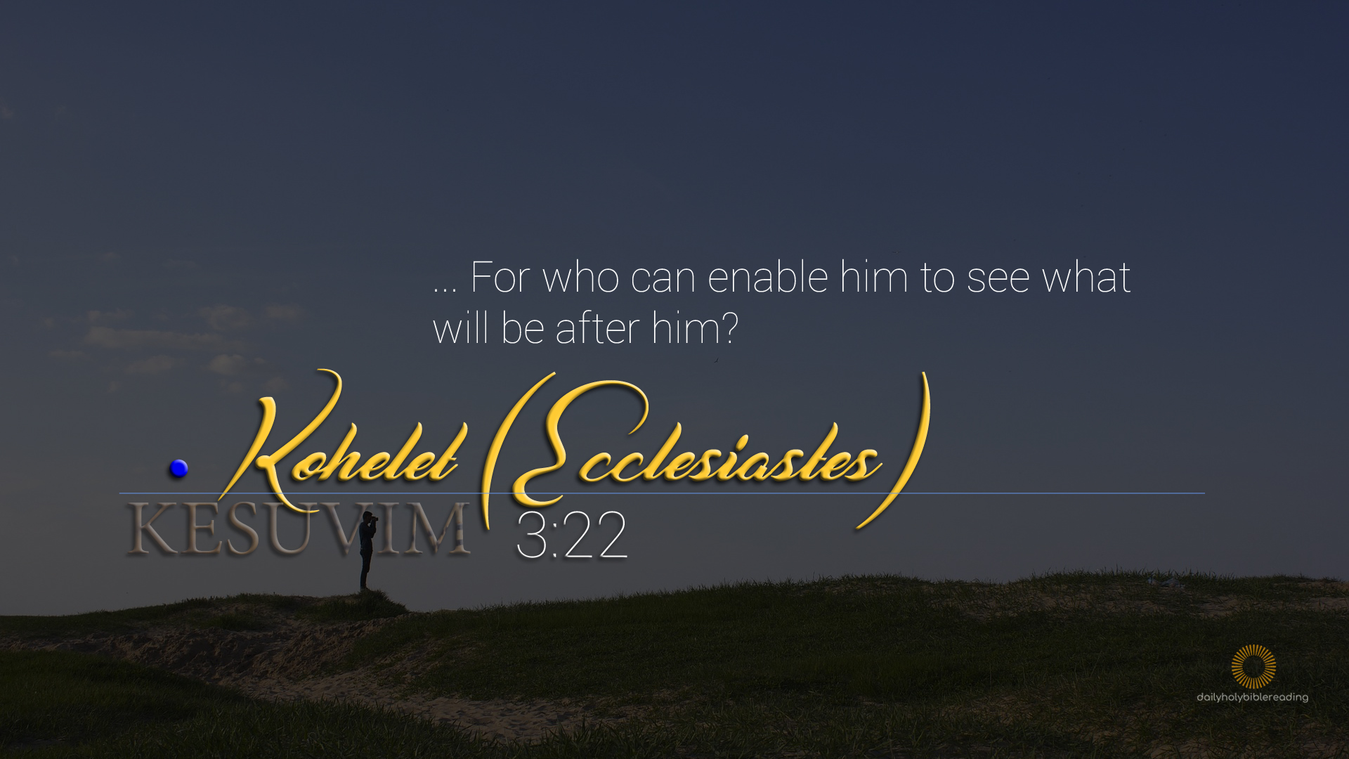 Ecclesiastes One Chapter A Day Purchase T R U T H Do Not Sell It