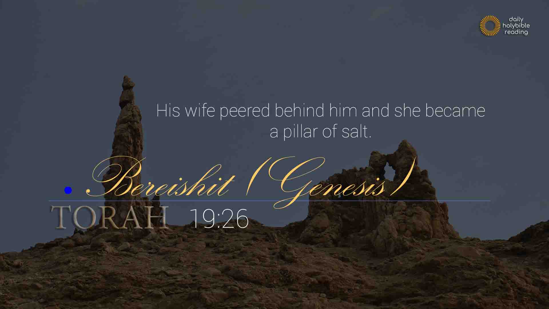 Genesis Chapter 19 Daily Holy Bible Reading