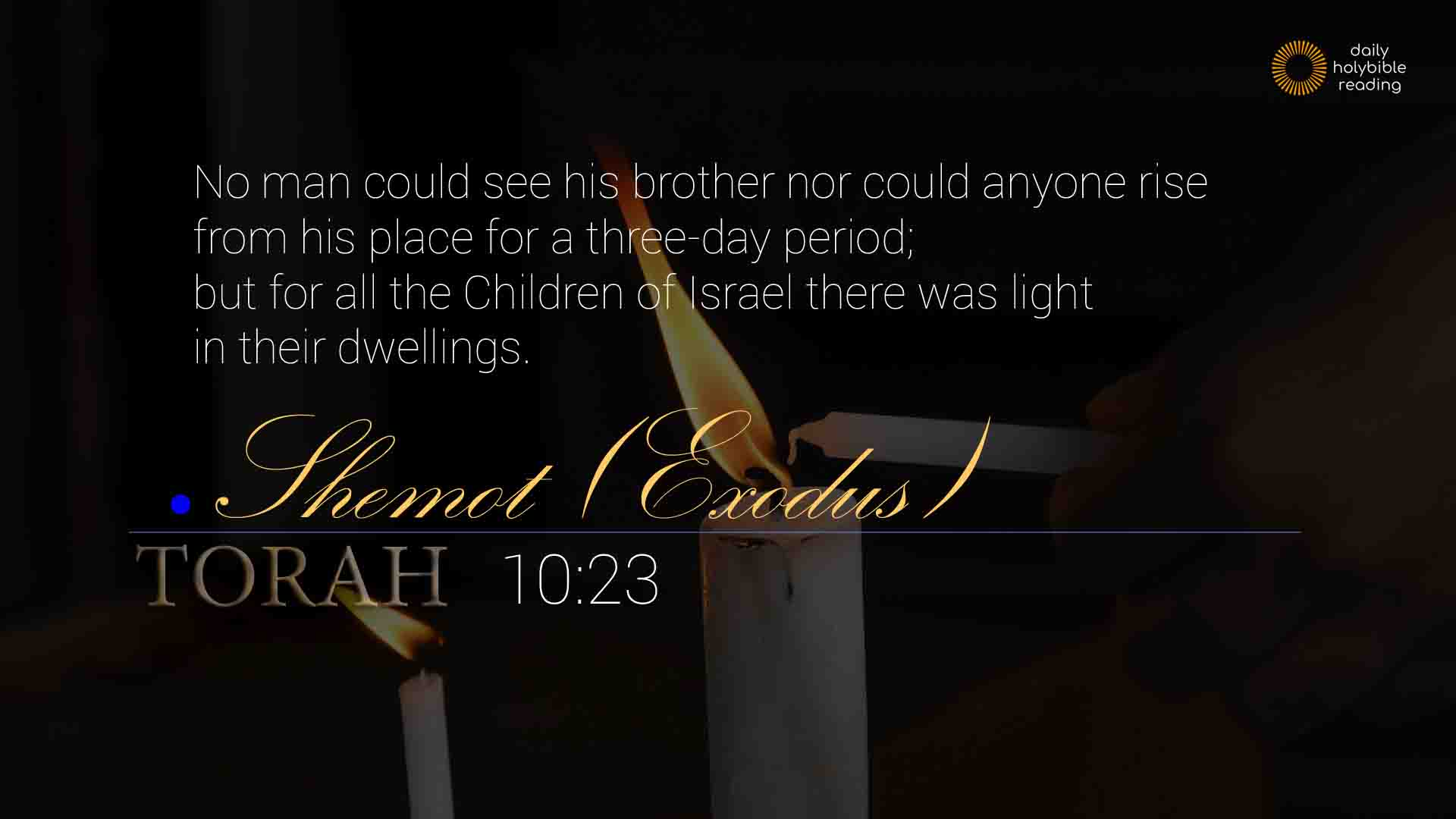 Exodus Chapter 12 Daily Holy Bible Reading