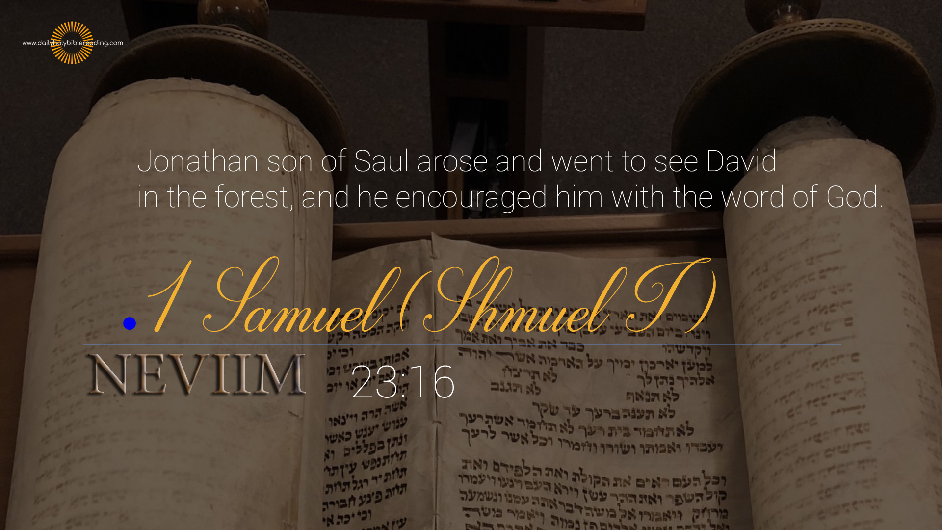 1 SAMUEL Chapter 23 | Daily Holy Bible Reading