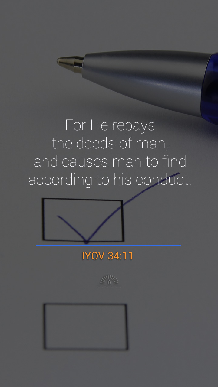 Job Chapter 34 | Daily Holy Bible Reading