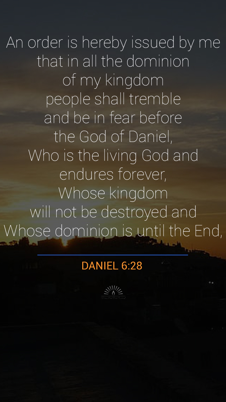 daniel chapter 6 message bible