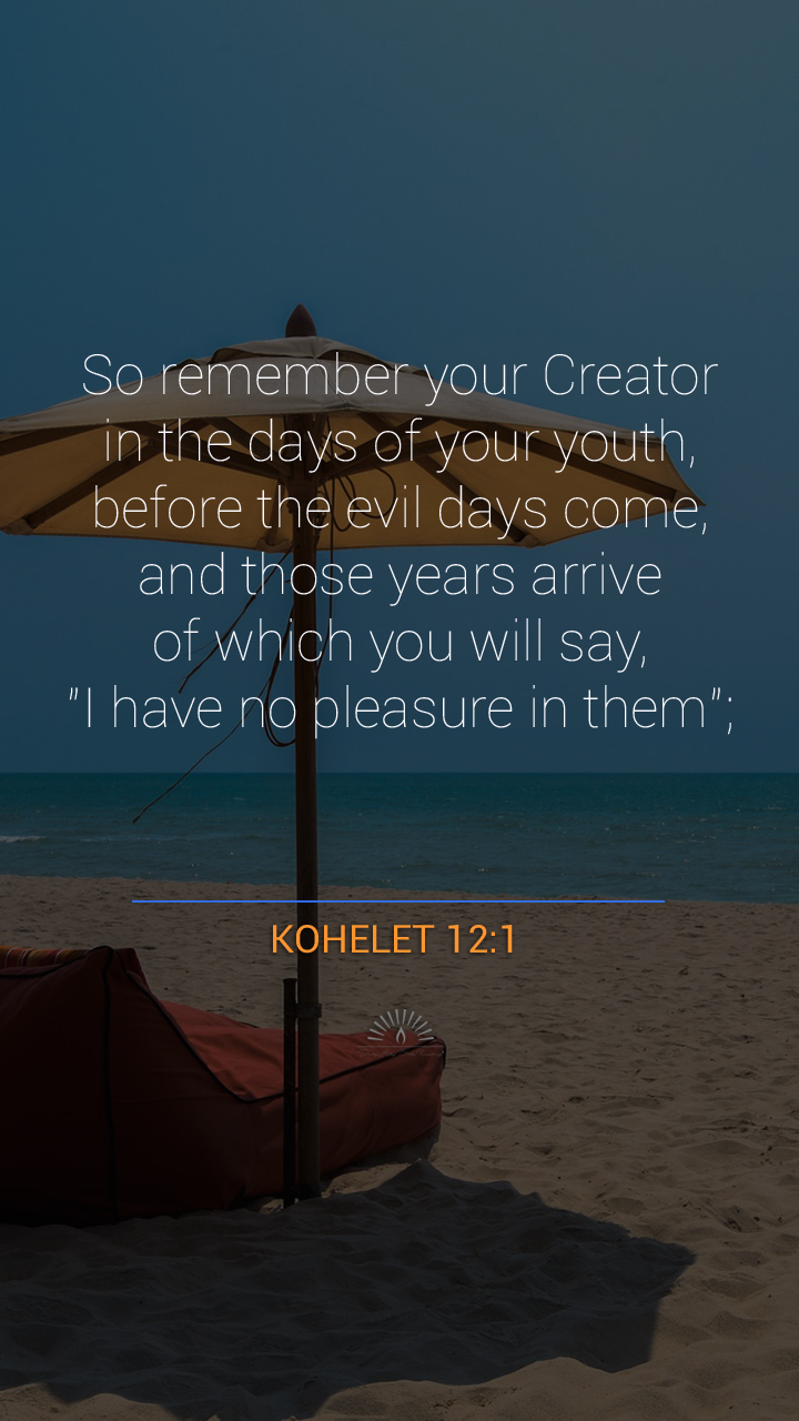 Ecclesiastes Chapter 12 | Daily Holy Bible Reading