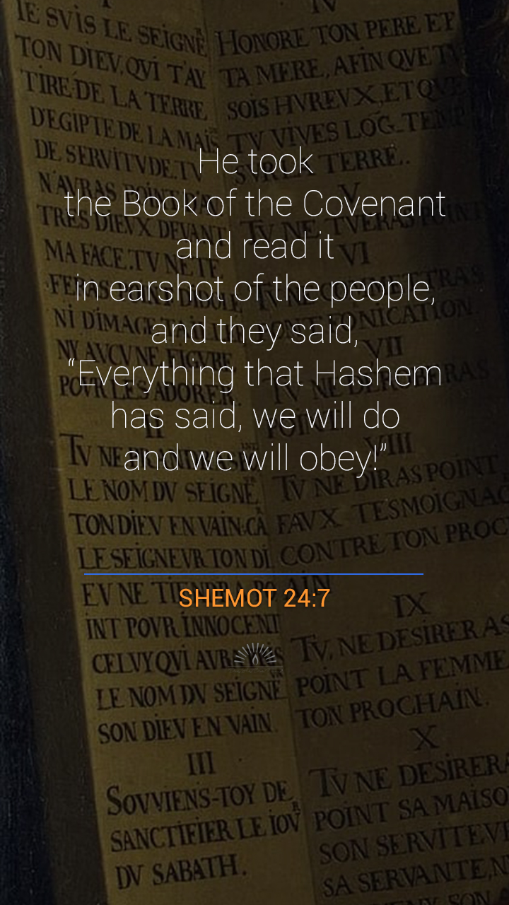 Exodus Chapter 24 One Chapter A Day