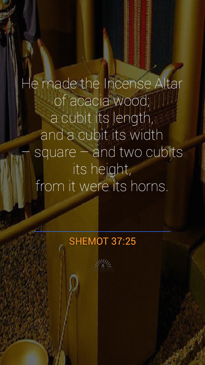 Exodus Chapter 37 Daily Holy Bible Reading