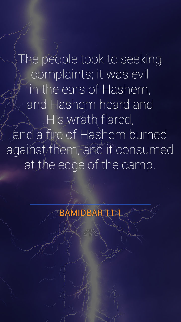 NUMBERS Chapter 11 Daily Holy Bible Reading