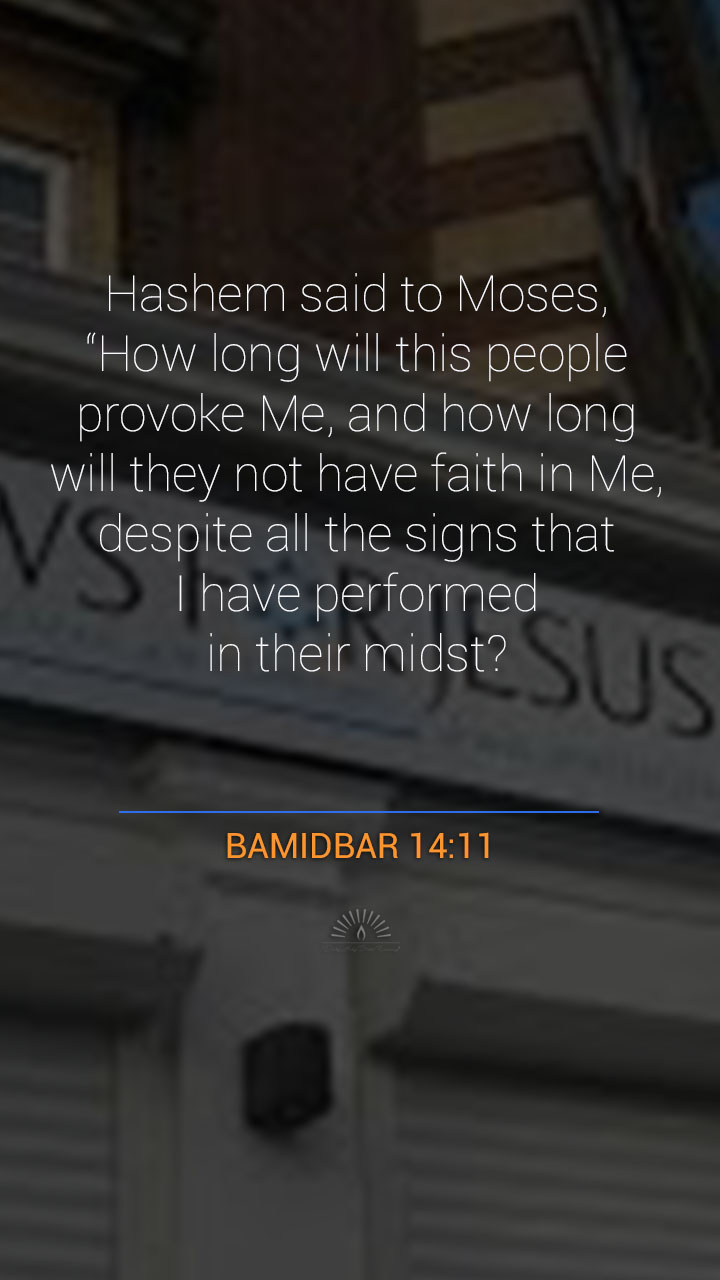 NUMBERS Chapter 14 Daily Holy Bible Reading