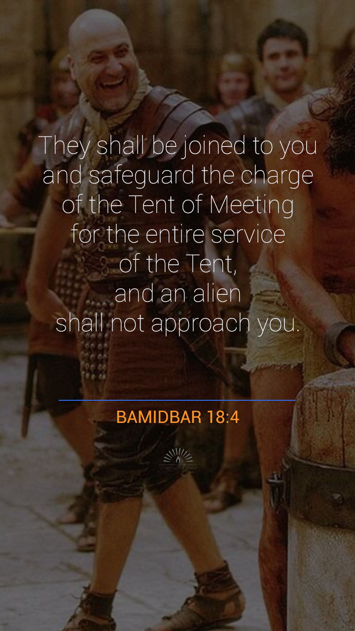 NUMBERS Chapter 18 Daily Holy Bible Reading