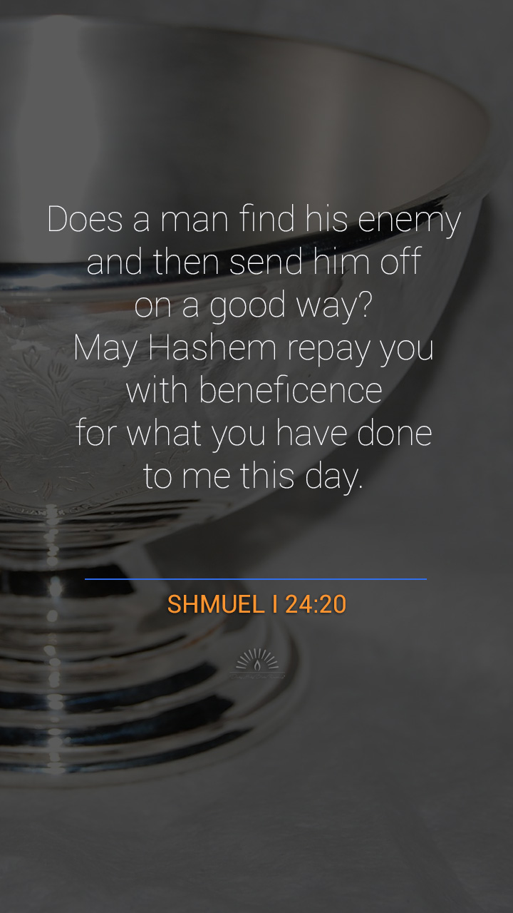 1 SAMUEL Chapter 24 | Daily Holy Bible Reading