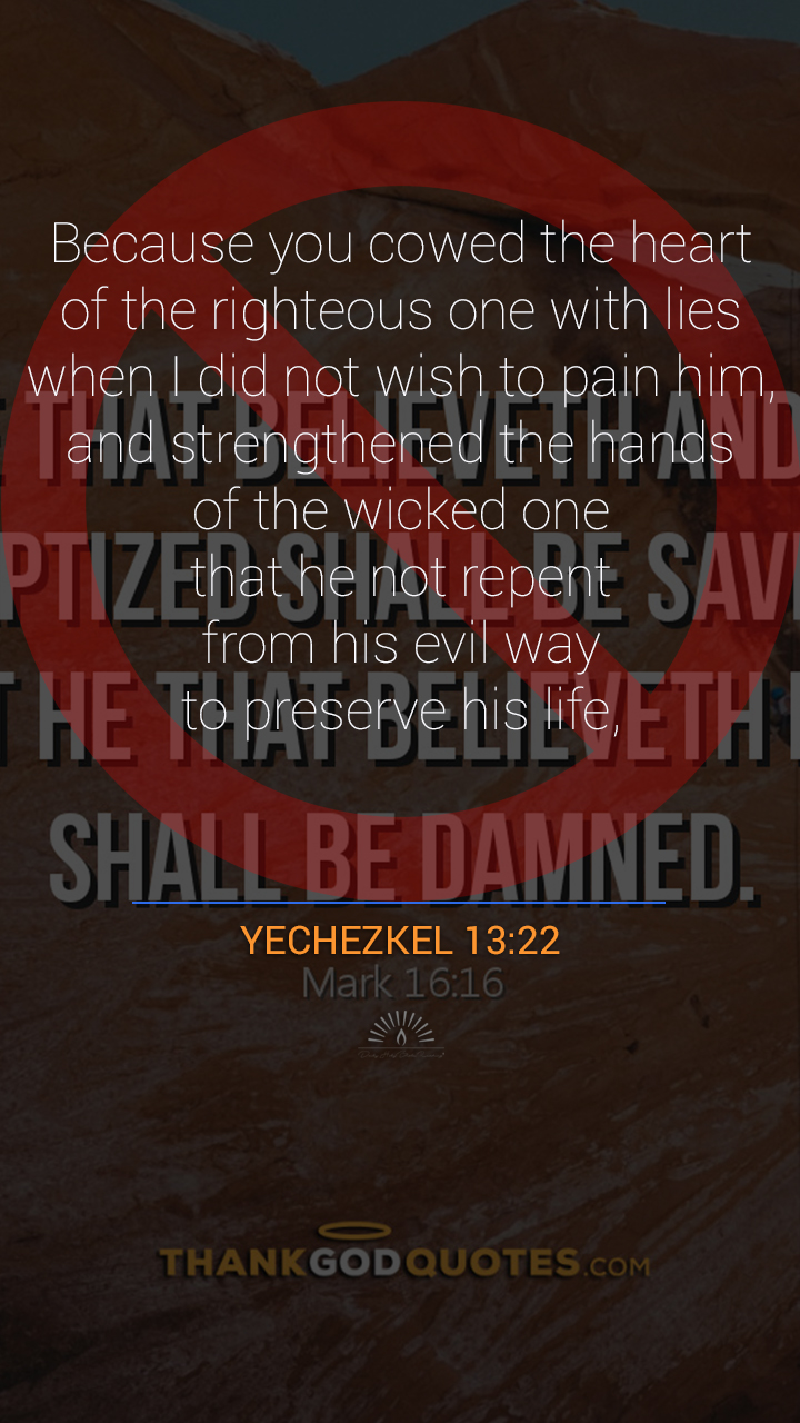 Ezekiel chapter 13 daily holy bible reading