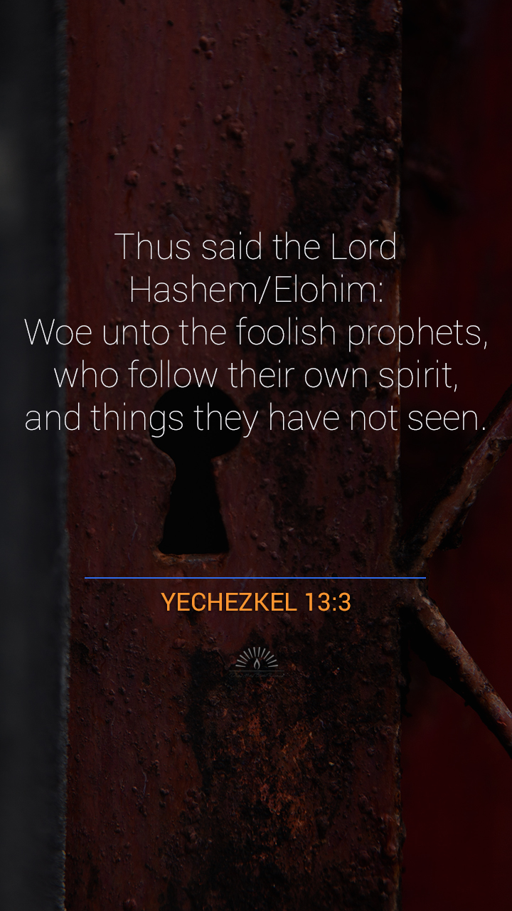 Ezekiel chapter 13 daily holy bible reading