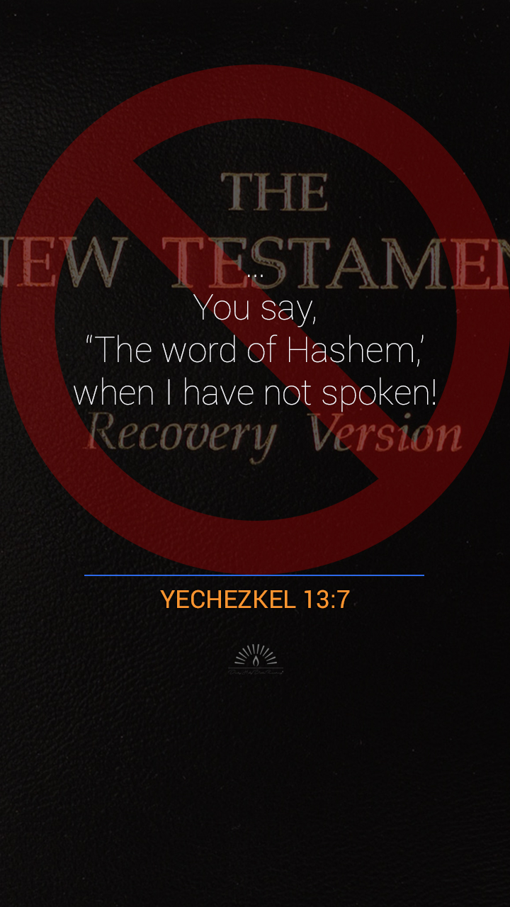 Ezekiel chapter 13 daily holy bible reading