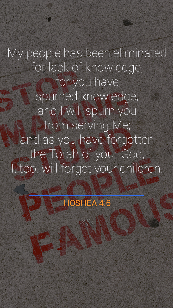 Hosea Chapter 4 Daily Holy Bible Reading
